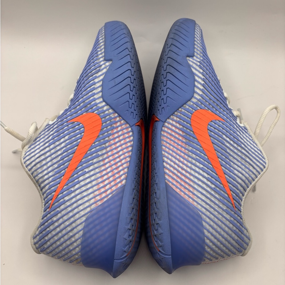 NikeCourt Air Zoom Vapor 11 Women's Size 10 Hard Court DR6965-106 White And Blue - Picture 10 of 13